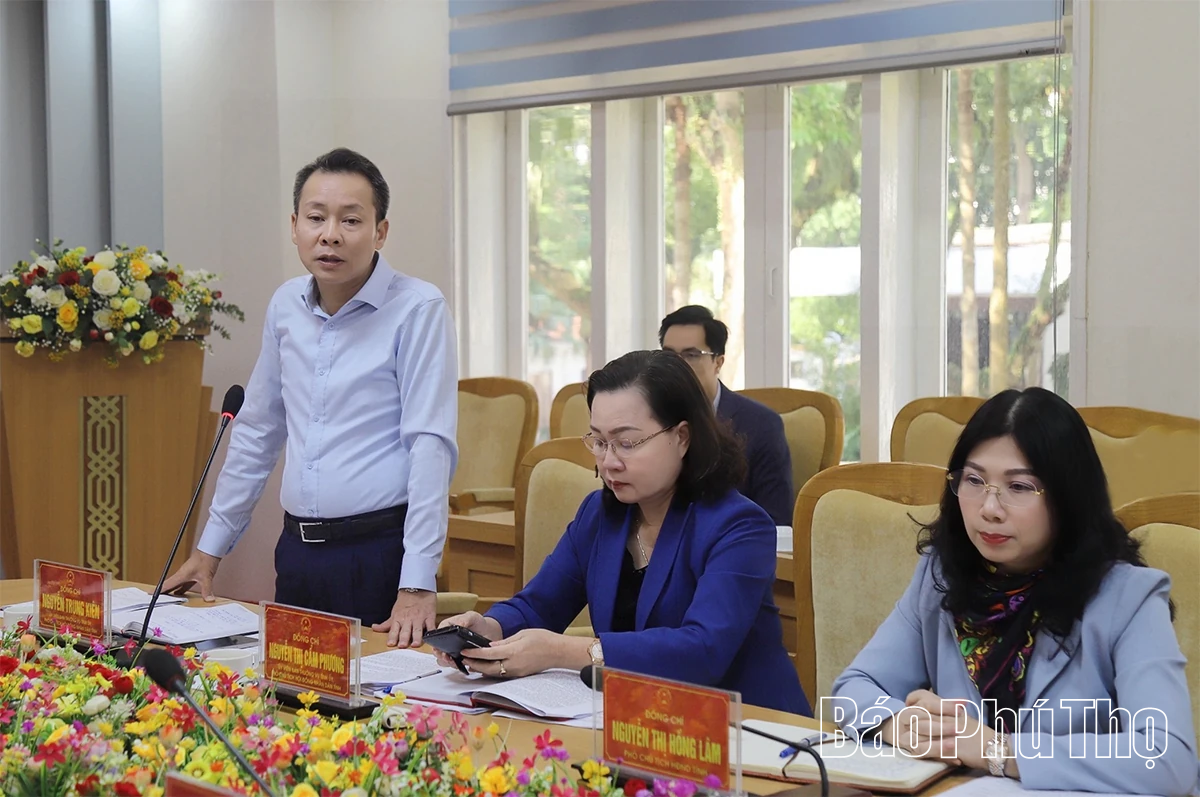 Thống nhất nội dung phục vụ kỳ họp thường lệ và chuyên đề HĐND tỉnh