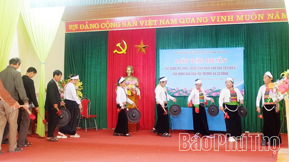 Giữ gìn bản sắc Mường giữa nhịp sống hiện đại ở xã Cự Đồng