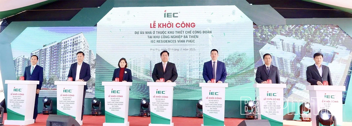 Khởi công Dự án nhà ở Khu thiết chế Công đoàn