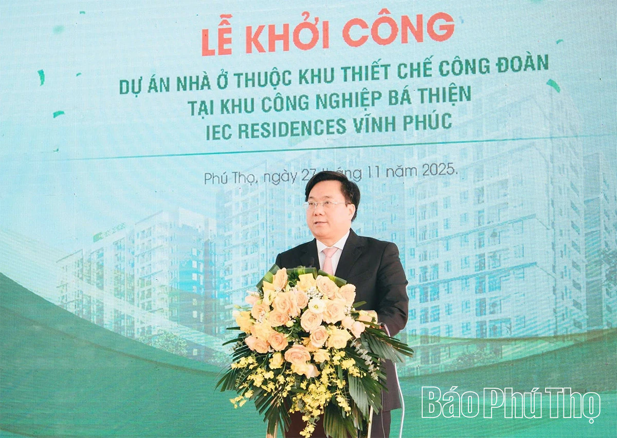 Khởi công Dự án nhà ở Khu thiết chế Công đoàn