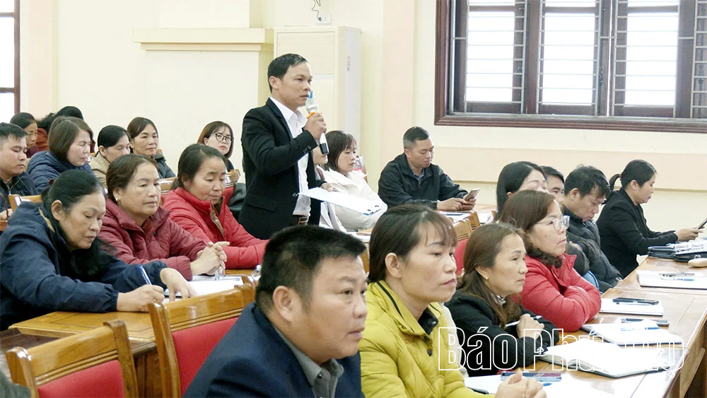 Tổ đại biểu HĐND tỉnh tiếp xúc cử tri trước Kỳ họp thứ Hai, HĐND tỉnh khóa XIX