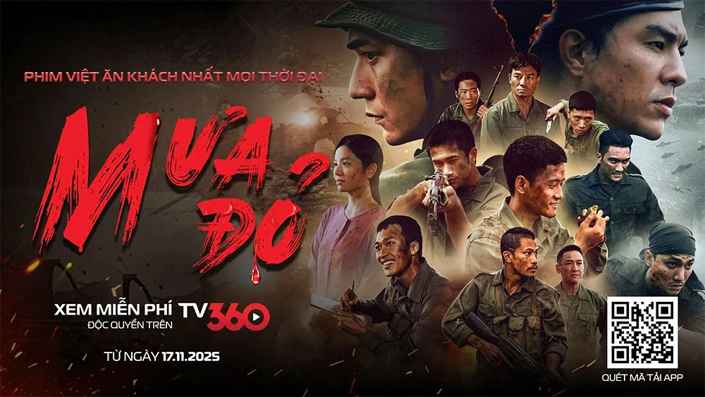 Chương trình chiếu phim “Mưa Đỏ” tri ân hội chiến sĩ Thành cổ Quảng Trị tỉnh Phú Thọ