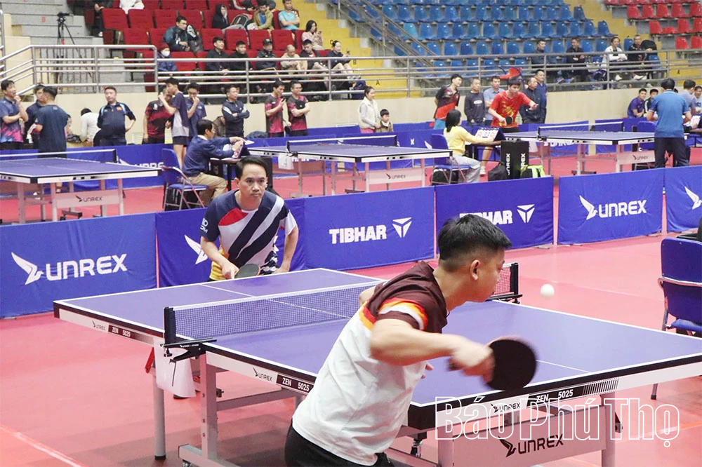 Giải bóng bàn đồng đội Phú Thọ mở rộng lần thứ I năm 2025