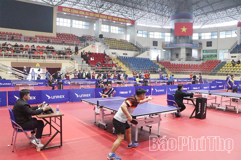 Giải bóng bàn đồng đội Phú Thọ mở rộng lần thứ I năm 2025