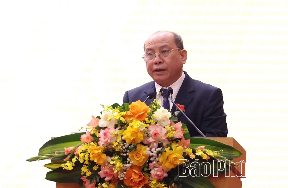 Phát biểu khai mạc của Đồng chí Bùi Đức Hinh - Phó Bí thư Tỉnh ủy, Chủ tịch HĐND tỉnh tại Kỳ họp thứ Hai- HĐND tỉnh