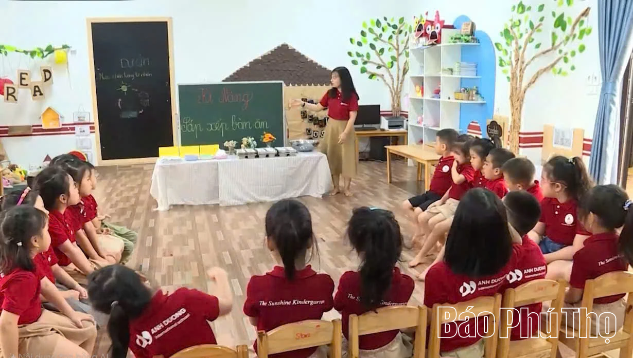 Kỹ năng sống cho trẻ mầm non: Chìa khóa vàng mở cánh cửa tự lập