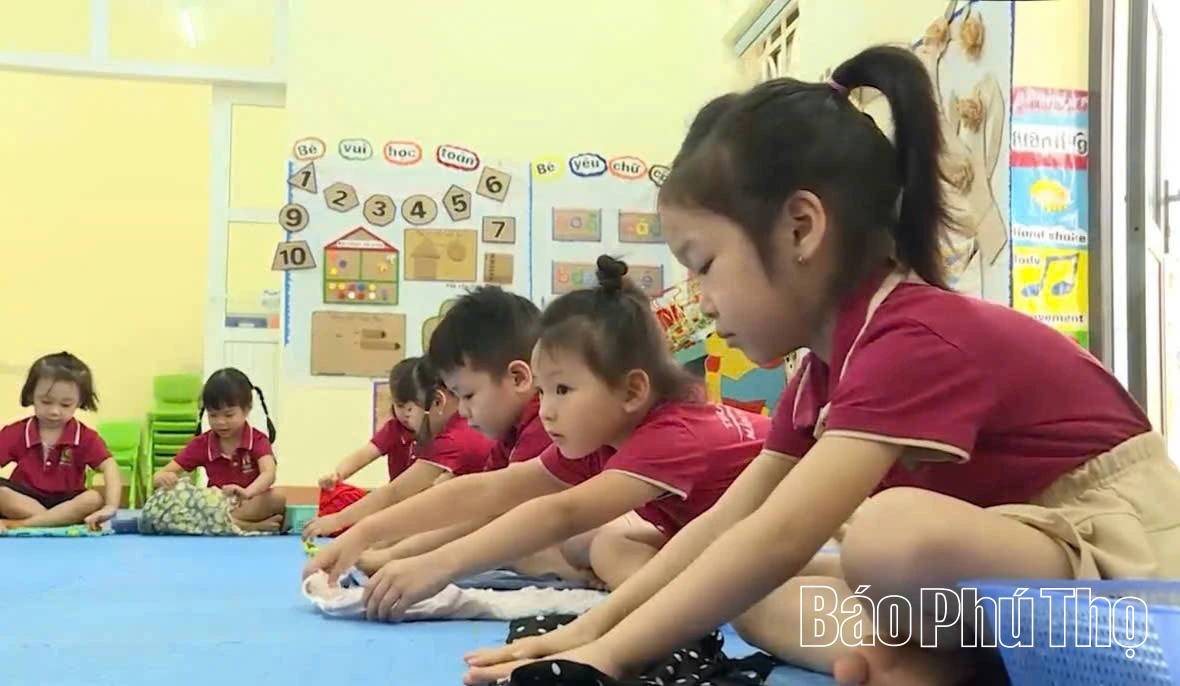 Kỹ năng sống cho trẻ mầm non: Chìa khóa vàng mở cánh cửa tự lập