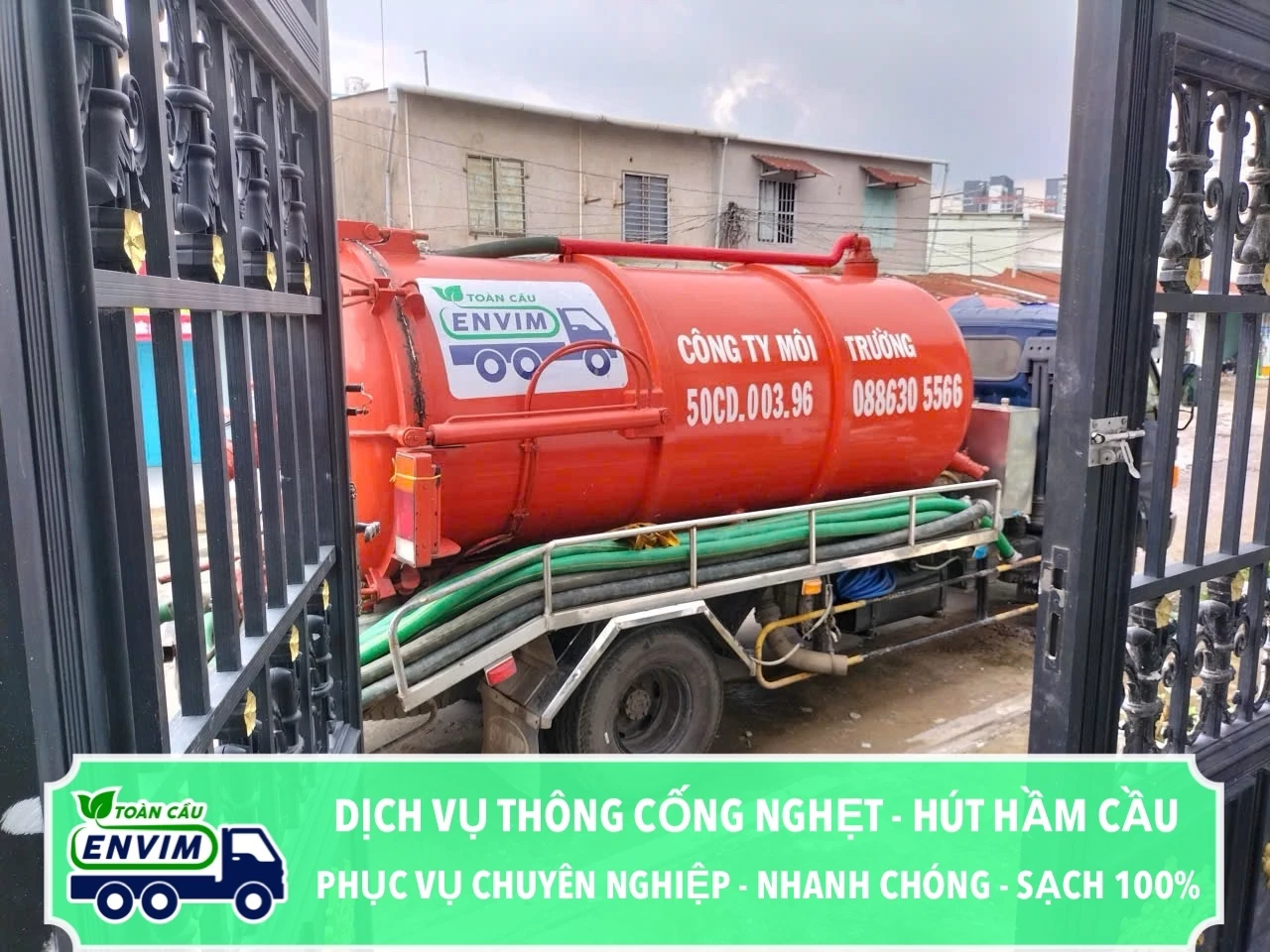 Dịch Vụ Hút Hầm Cầu Quận 9 Giá Chỉ 200K/1m3, BH 10 Năm, Có Mặt Sau 30 Phút