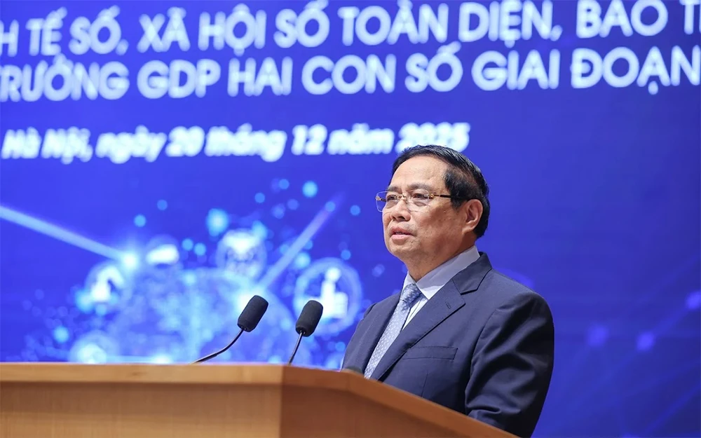 Thủ tướng Phạm Minh Chính chủ trì Diễn đàn quốc gia phát triển Kinh tế số và xã hội số lần thứ 3