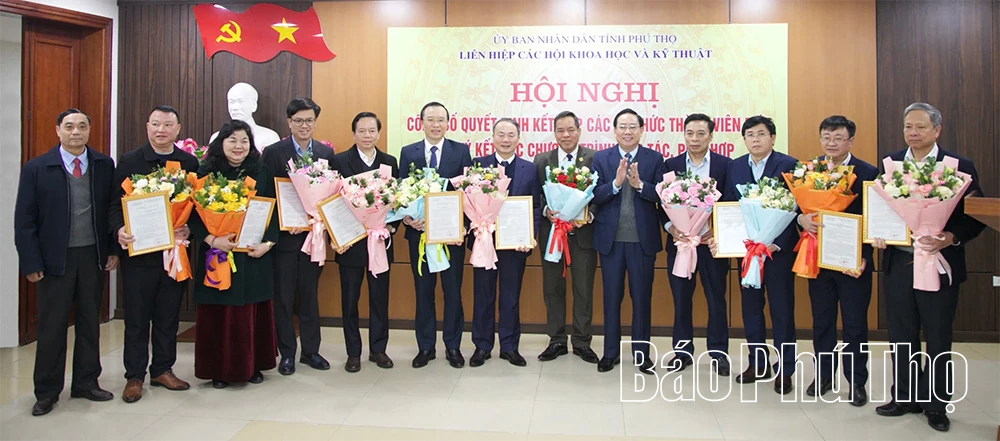 Liên hiệp các Hội Khoa học và Kỹ thuật tỉnh kết nạp tổ chức thành viên mới, ký kết chương trình hợp tác