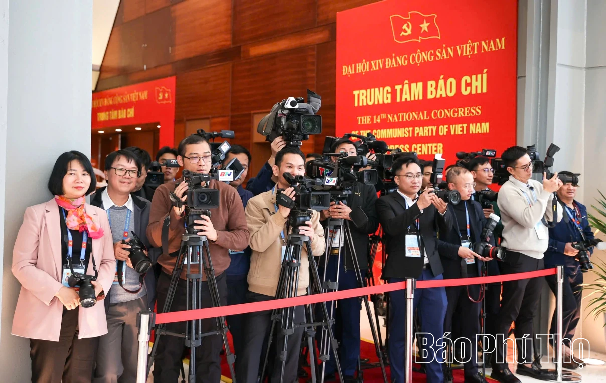 Tự hào tác nghiệp trong ngày hội lớn