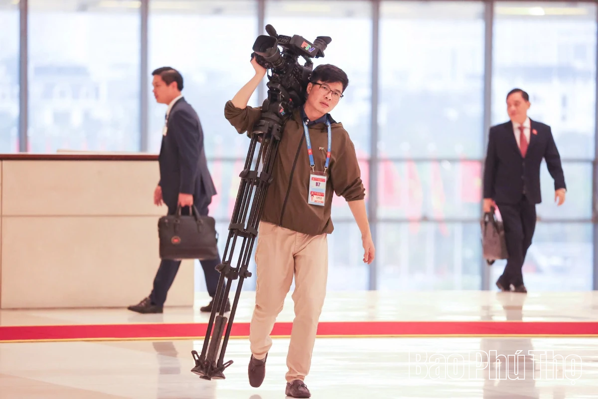 Tự hào tác nghiệp trong ngày hội lớn