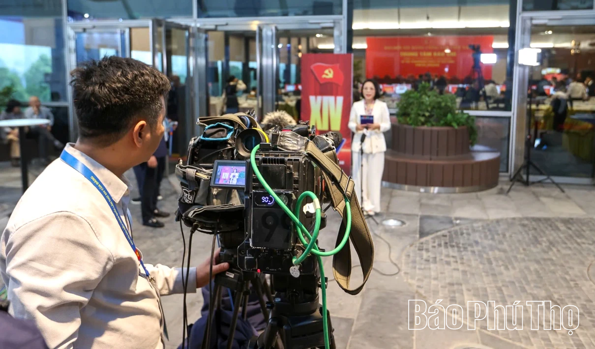 Tự hào tác nghiệp trong ngày hội lớn