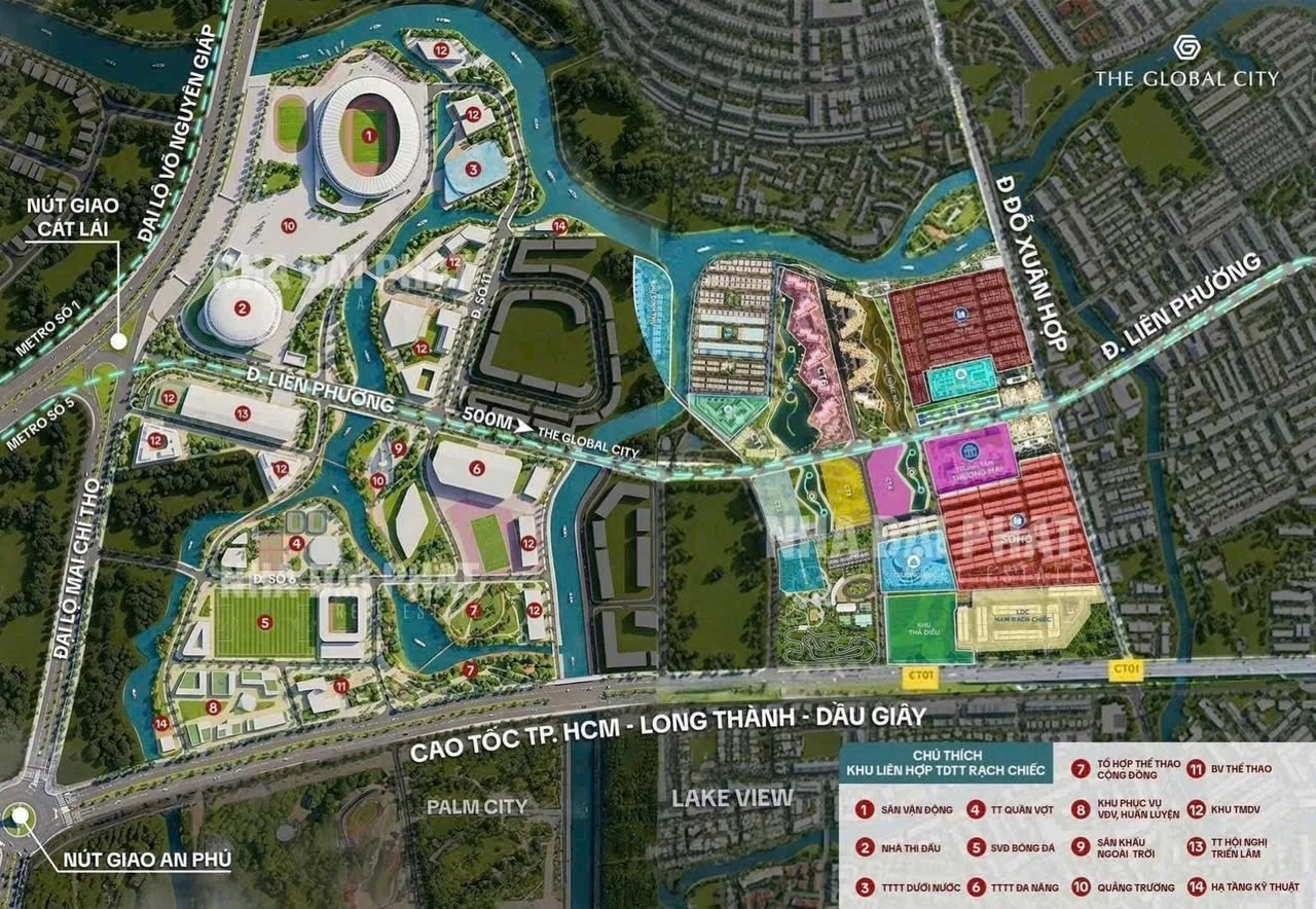 Giải Mã Sức Hút The Global City: Tọa Độ Giao Thương Quốc Tế Và Tiềm Năng Tăng Giá Vô Hạn