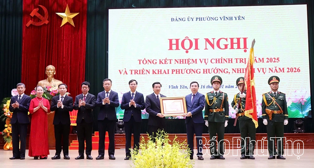 Phường Vĩnh Yên: Phần thưởng cao quý kết tinh từ ý Đảng, lòng dân