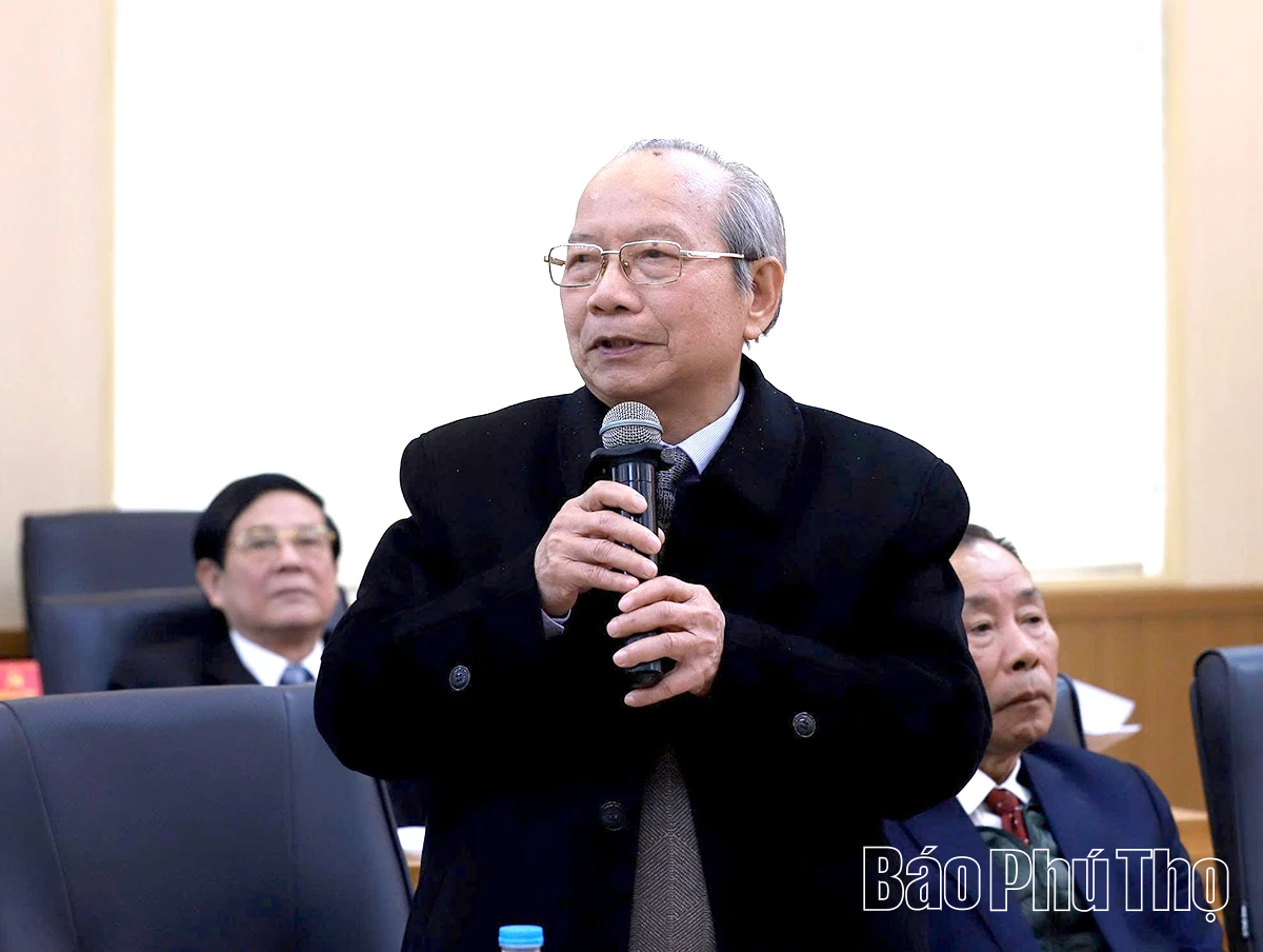 Tỉnh ủy Phú Thọ gặp mặt nguyên lãnh đạo tỉnh qua các thời kỳ