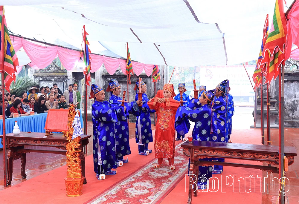 Khánh thành công trình tu sửa Di tích lịch sử văn hóa cấp quốc gia Đình Tranh