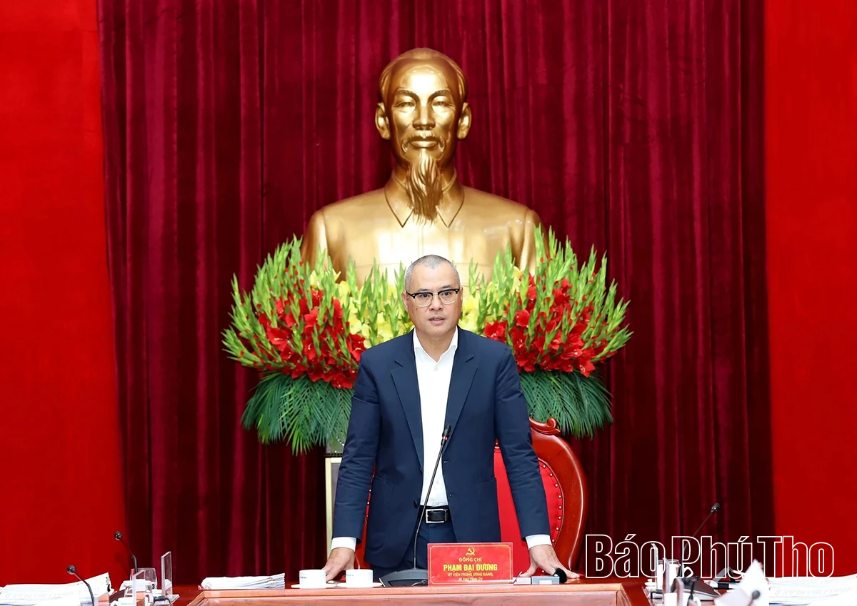 Công bố quyết định thành lập Ban Chỉ đạo tăng trưởng kinh tế 2 con số tỉnh Phú Thọ giai đoạn 2026-2030, tầm nhìn đến năm 2045