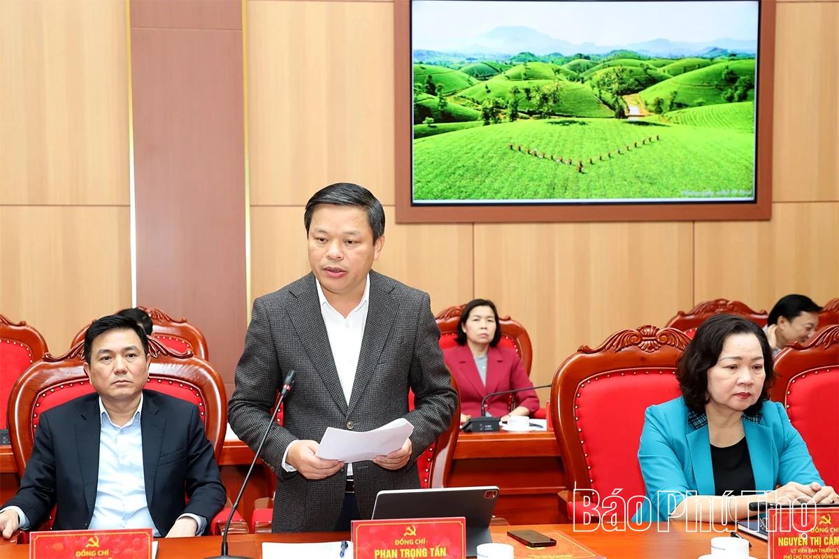 Công bố quyết định thành lập Ban Chỉ đạo tăng trưởng kinh tế 2 con số tỉnh Phú Thọ giai đoạn 2026-2030, tầm nhìn đến năm 2045