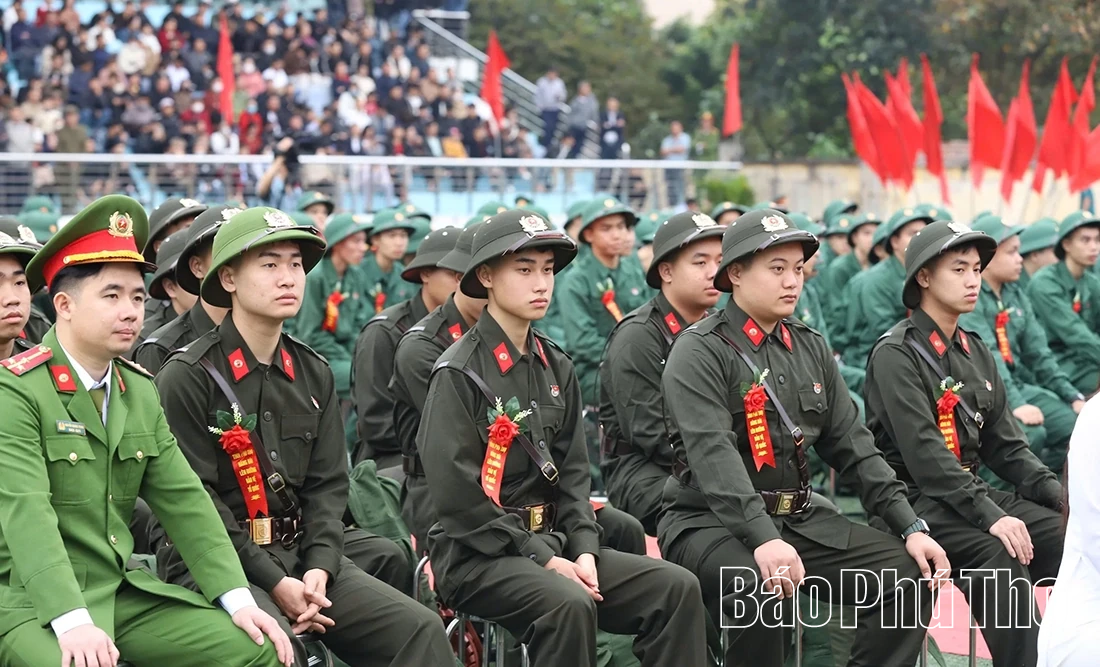 Ngày hội tòng quân trên quê hương Đất Tổ - Viết tiếp bản hùng ca