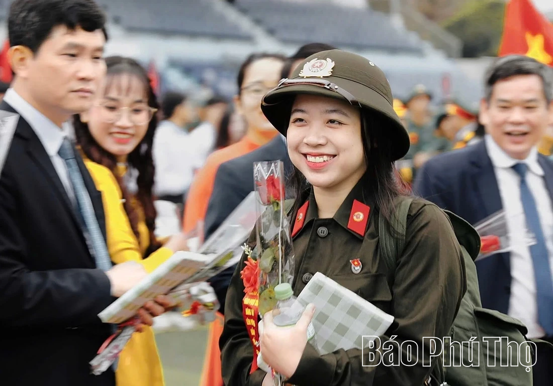 Ngày hội tòng quân trên quê hương Đất Tổ - Viết tiếp bản hùng ca