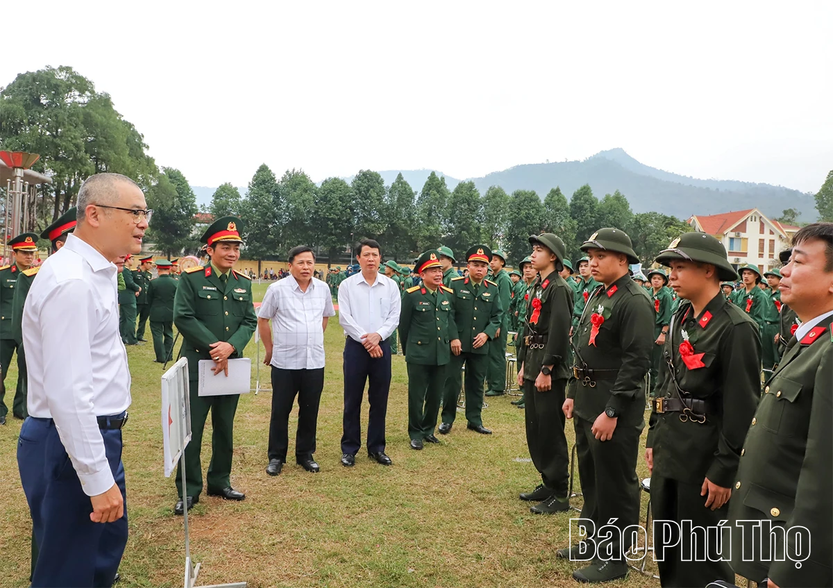 Bí thư Tỉnh ủy Phạm Đại Dương: Lễ giao nhận quân 2026 phải thực sự là ngày hội của tuổi trẻ và Nhân dân