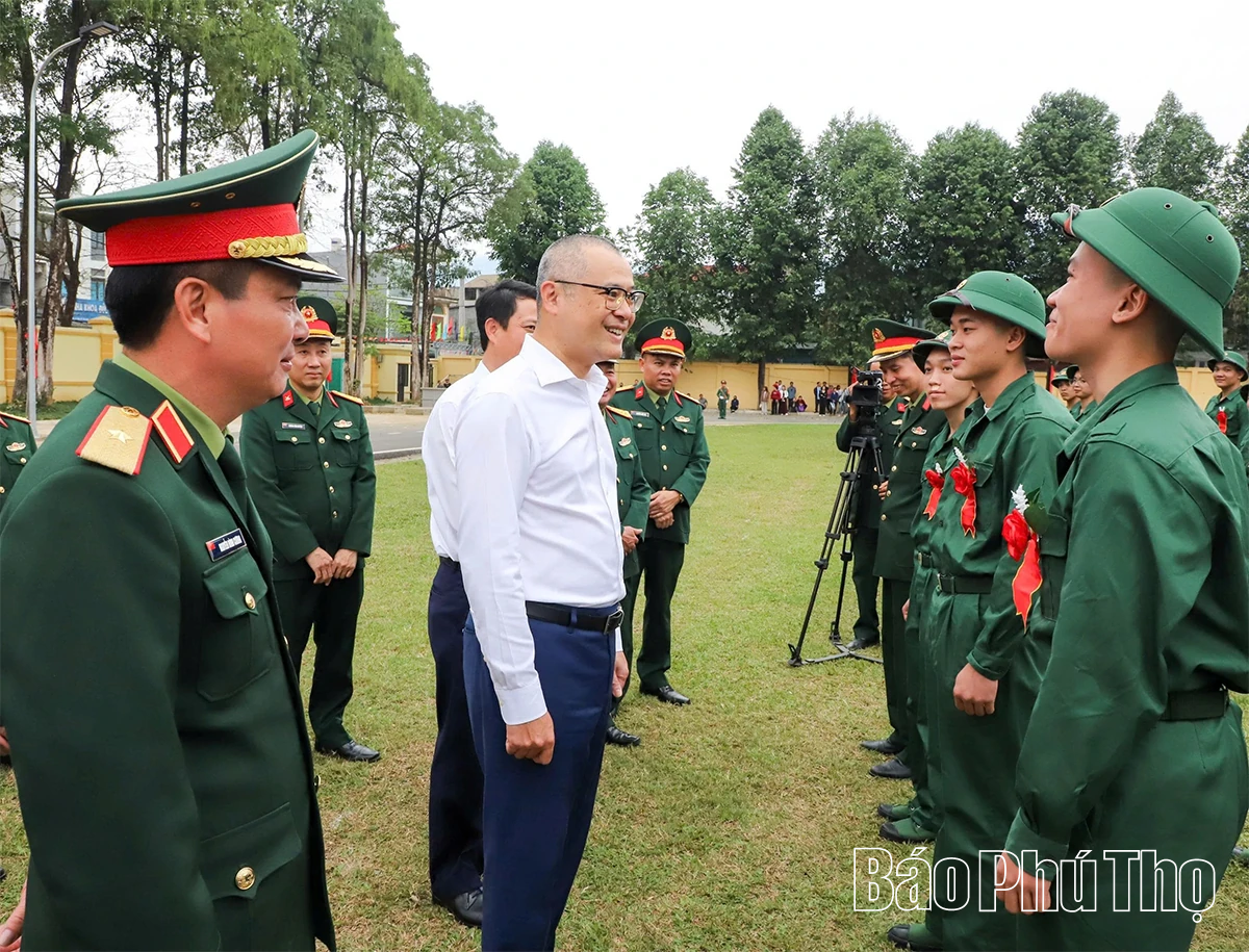 Bí thư Tỉnh ủy Phạm Đại Dương: Lễ giao nhận quân 2026 phải thực sự là ngày hội của tuổi trẻ và Nhân dân