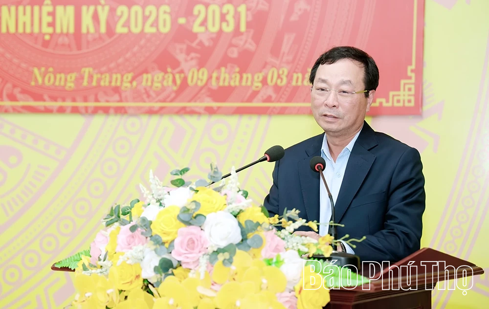 Các ứng cử viên đại biểu HĐND tỉnh khóa XX tiếp xúc cử tri tại phường Nông Trang