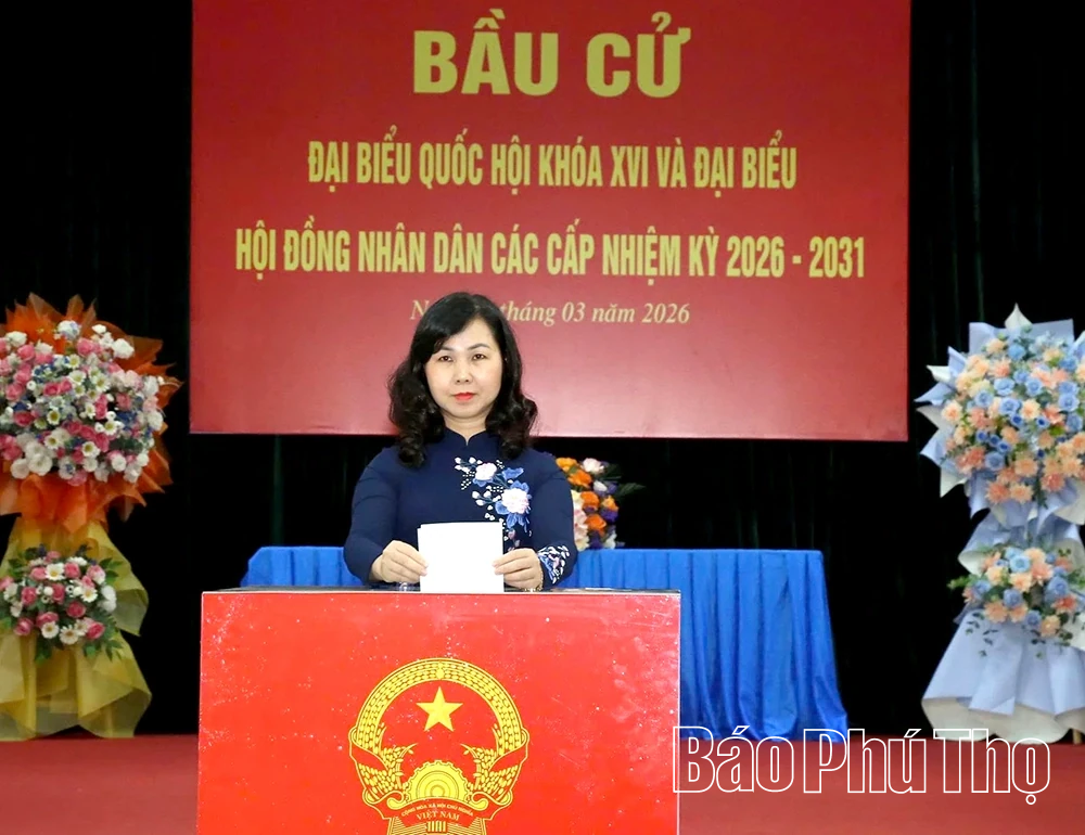 Lãnh đạo tỉnh dự lễ khai mạc và bỏ phiếu bầu cử đại biểu Quốc hội và đại biểu HĐND các cấp