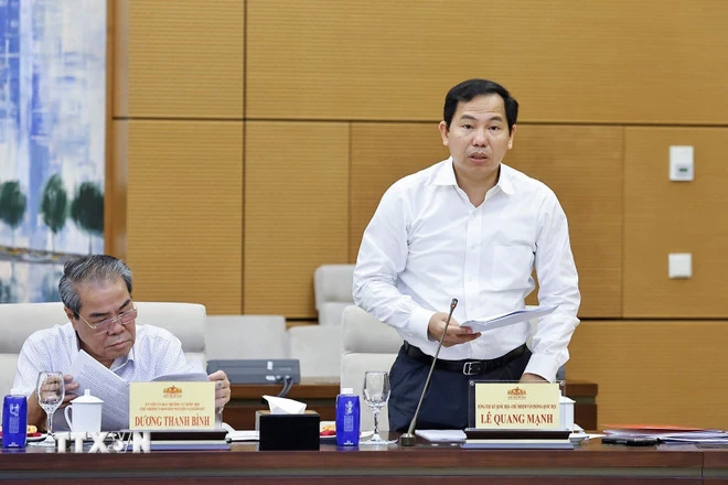 Cuộc họp về chuẩn bị cho Kỳ họp thứ nhất, Quốc hội khóa XVI