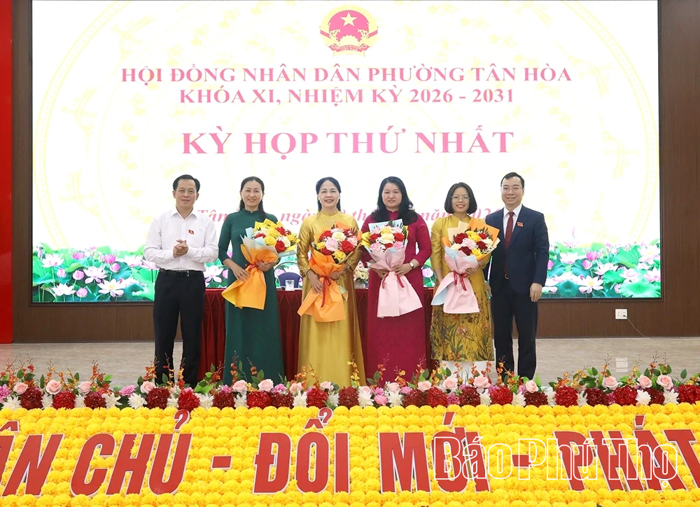 HĐND phường Tân Hoà tổ chức Kỳ họp thứ Nhất