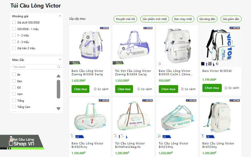 Vợt Cầu Lông Shop và hệ sinh thái sản phẩm chính hãng