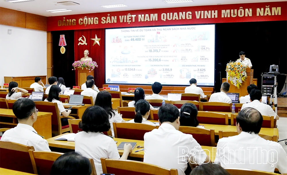 Thuế tỉnh Phú Thọ: Thu ngân sách quý I đạt hơn 18.315 tỷ đồng