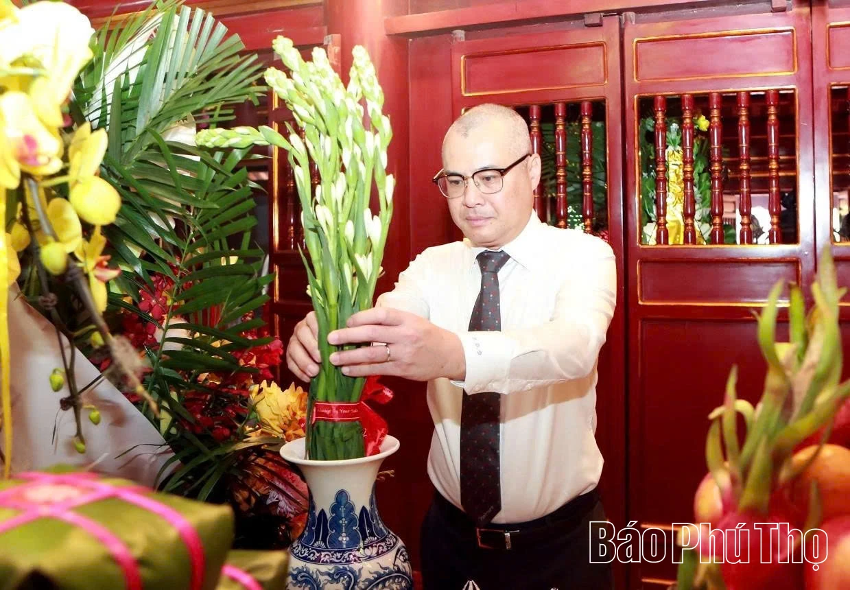 Trang nghiêm Lễ giỗ Đức Quốc Tổ Lạc Long Quân
