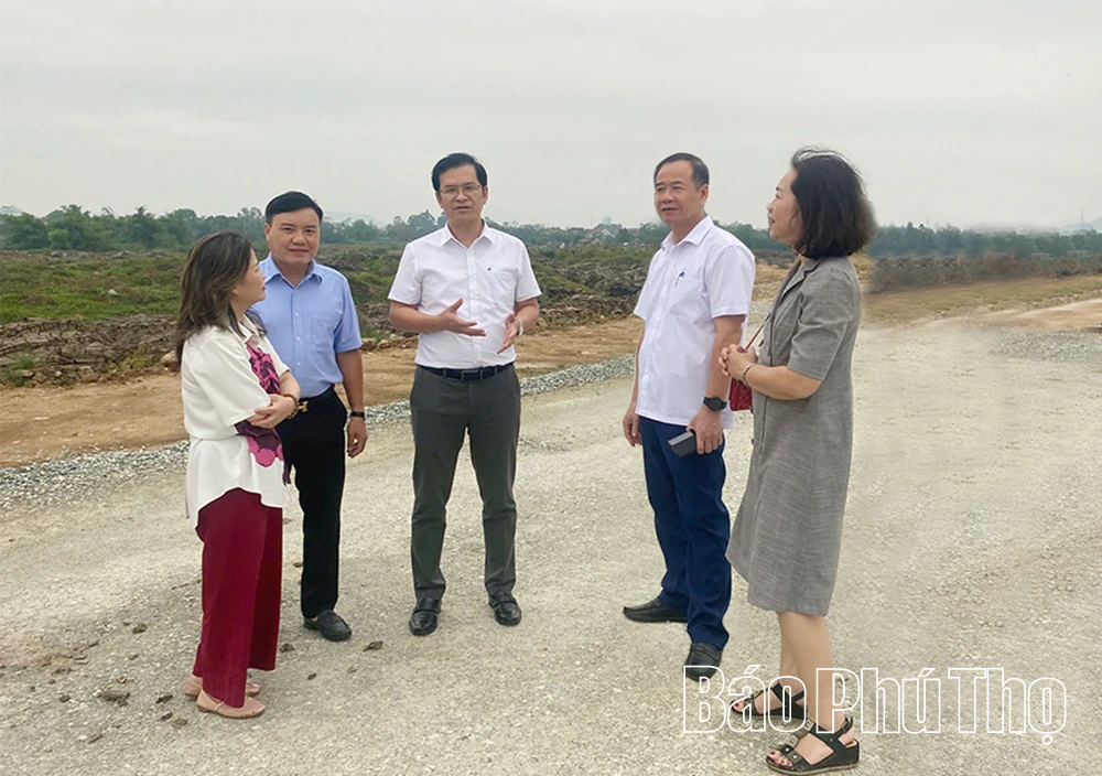Đẩy nhanh tiến độ Dự án đô thị xanh Vĩnh Phúc