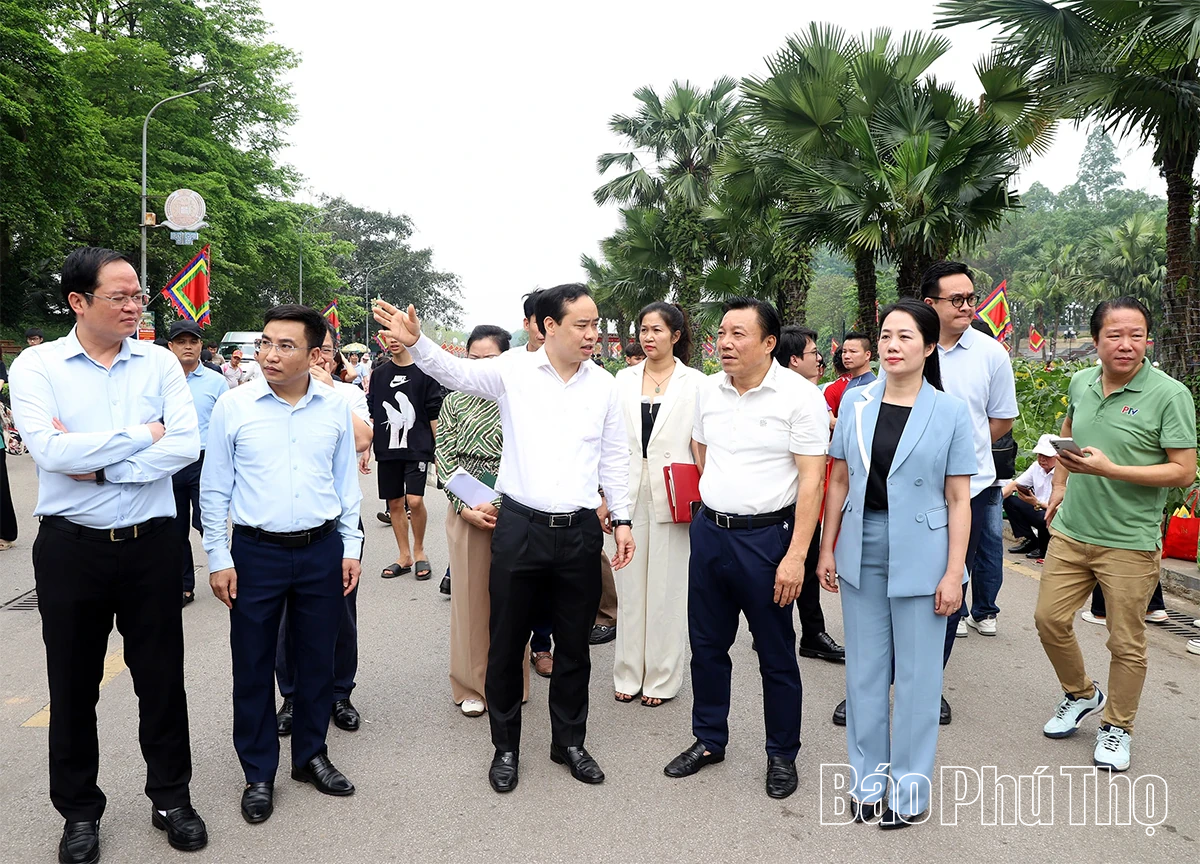 Phú Thọ sẵn sàng cho Lễ dâng hương tưởng niệm các Vua Hùng