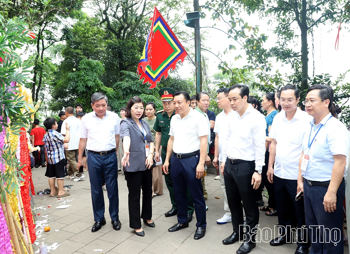 Phú Thọ sẵn sàng cho Lễ dâng hương tưởng niệm các Vua Hùng