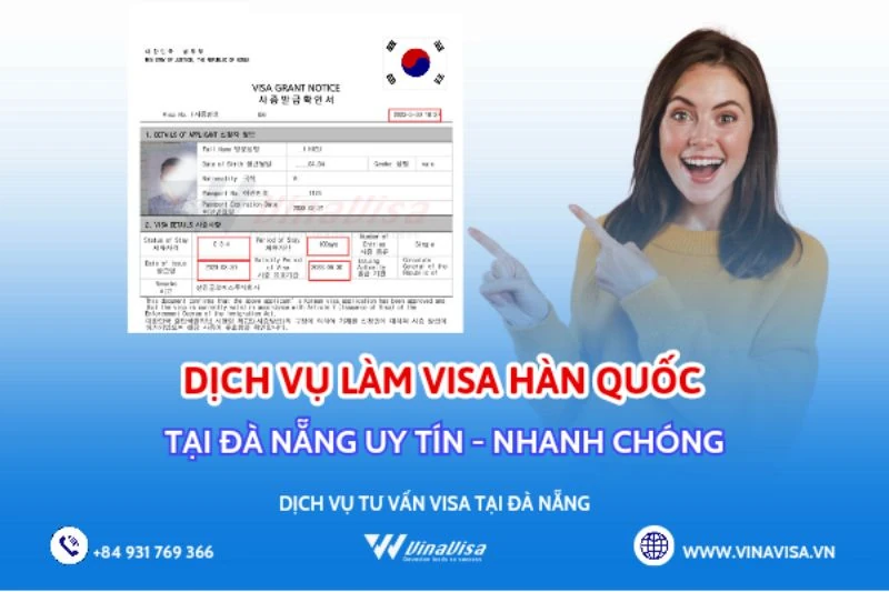 Thủ tục làm Visa Hàn Quốc Đà Nẵng: Mọi điều bạn cần biết