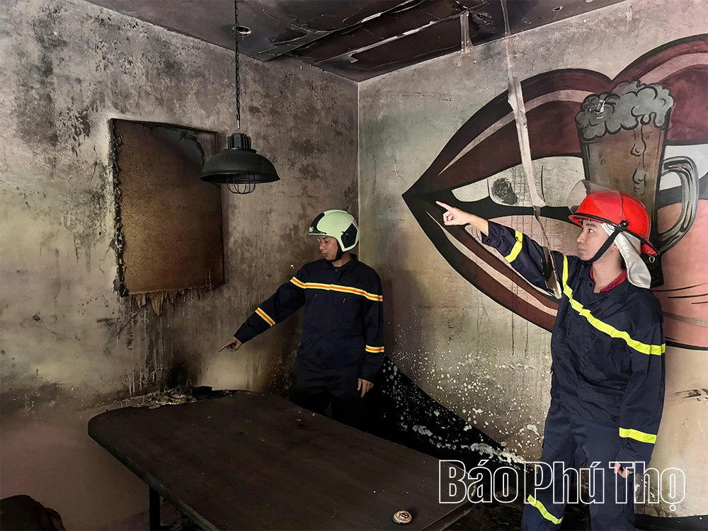 Kịp thời xử lý đám cháy, đưa người ra ngoài an toàn