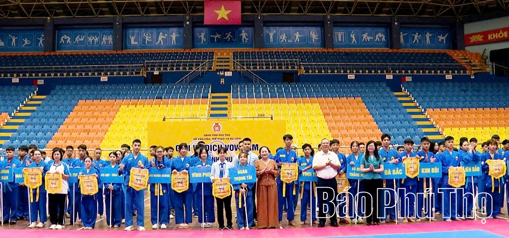 Gần 100 vận động viên tham gia Giải vô địch Vovinam các câu lạc bộ tỉnh Phú Thọ