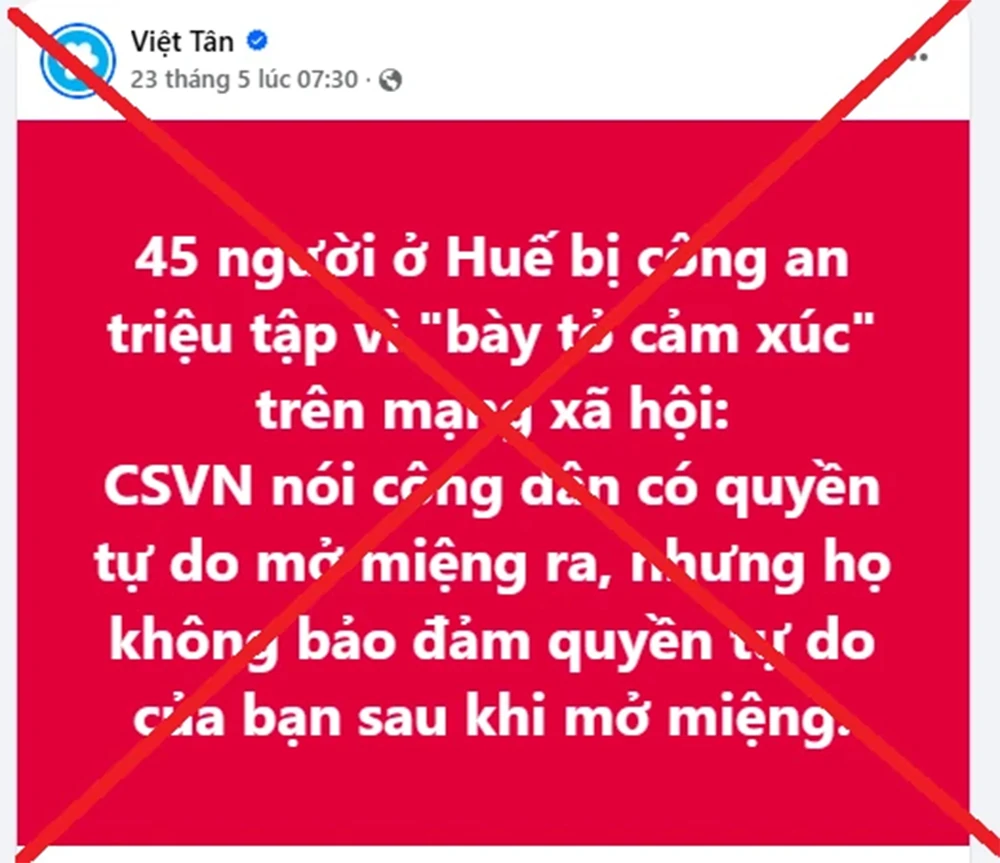 Tự do... mù quáng!