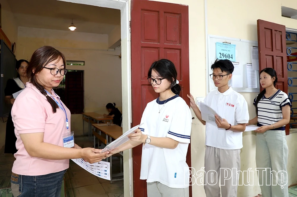 Thầy và trò trường miền núi Yên Lập tự tin bước vào kỳ thi tốt nghiệp THPT