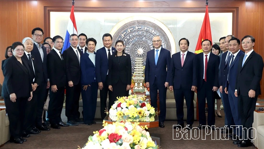 Bí thư Tỉnh ủy Phạm Đại Dương tiếp Đại sứ Vương quốc Thái Lan tại Việt Nam