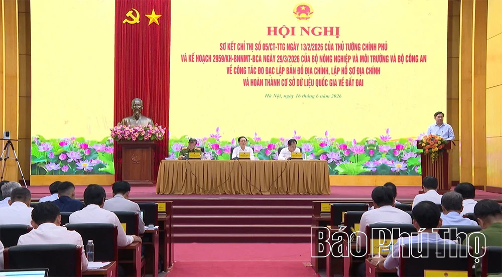 Sơ kết triển khai Chỉ thị số 05 về xây dựng cơ sở dữ liệu quốc gia về đất đai