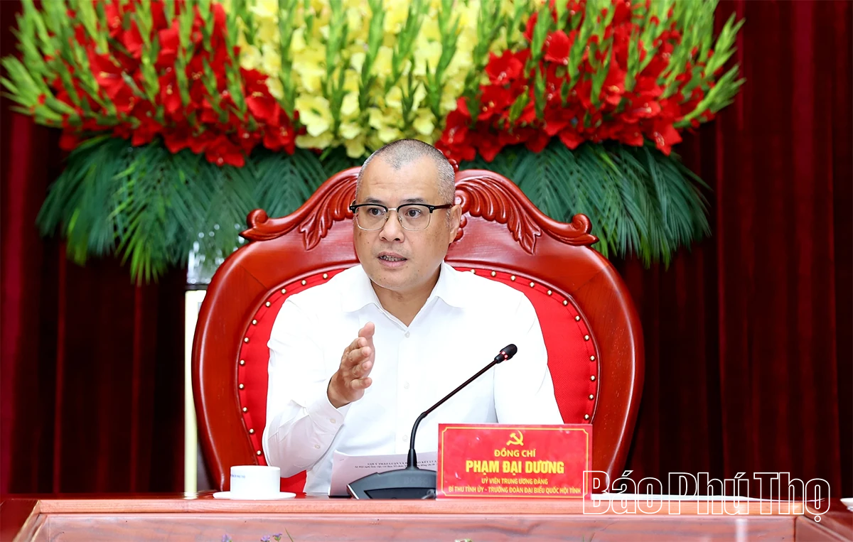 Xây dựng hệ thống chính trị tinh gọn, hiệu lực: Nhiệm vụ trọng tâm và giải pháp căn cơ của Ngành Tổ chức xây dựng Đảng Phú Thọ