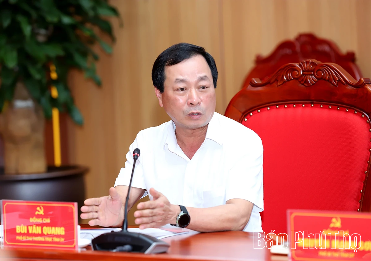 Xây dựng hệ thống chính trị tinh gọn, hiệu lực: Nhiệm vụ trọng tâm và giải pháp căn cơ của Ngành Tổ chức xây dựng Đảng Phú Thọ