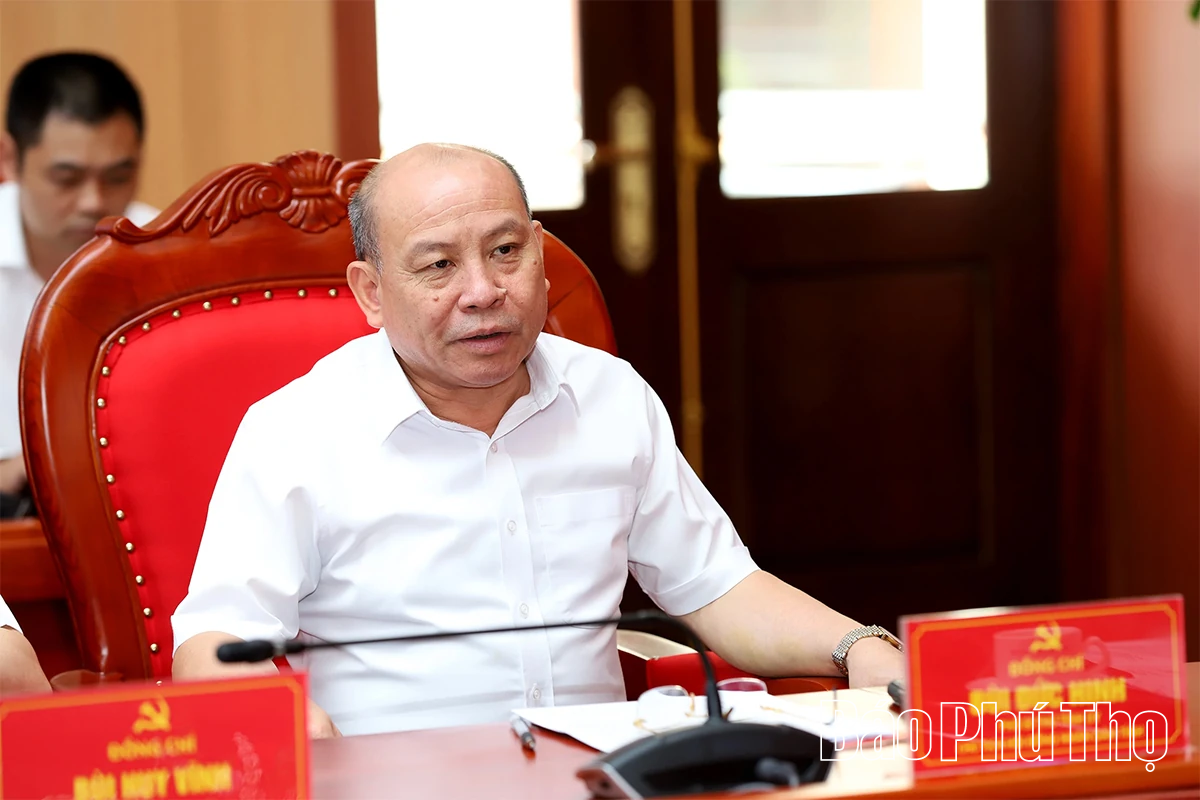 Xây dựng hệ thống chính trị tinh gọn, hiệu lực: Nhiệm vụ trọng tâm và giải pháp căn cơ của Ngành Tổ chức xây dựng Đảng Phú Thọ