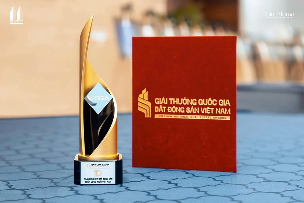 GP.Invest được vinh danh trong Top 10 Doanh nghiệp Bất động sản Triển vọng nhất Việt Nam