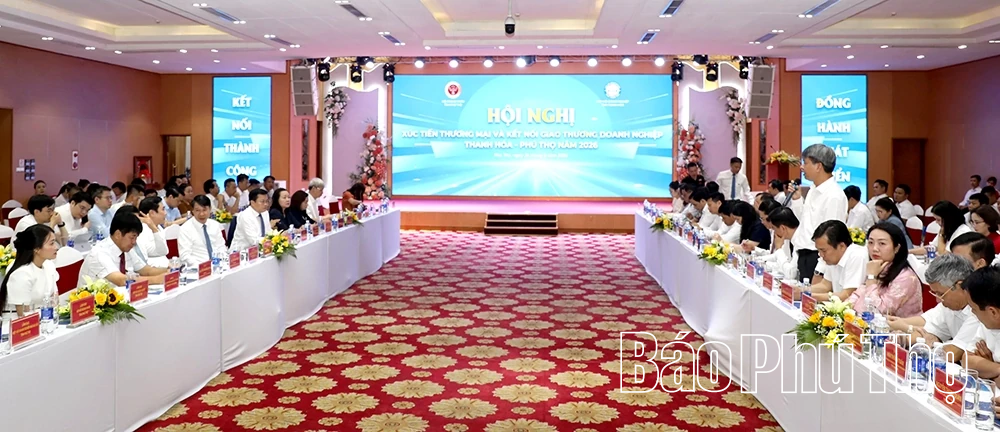 Xúc tiến thương mại và kết nối giao thương doanh nghiệp Thanh Hóa - Phú Thọ