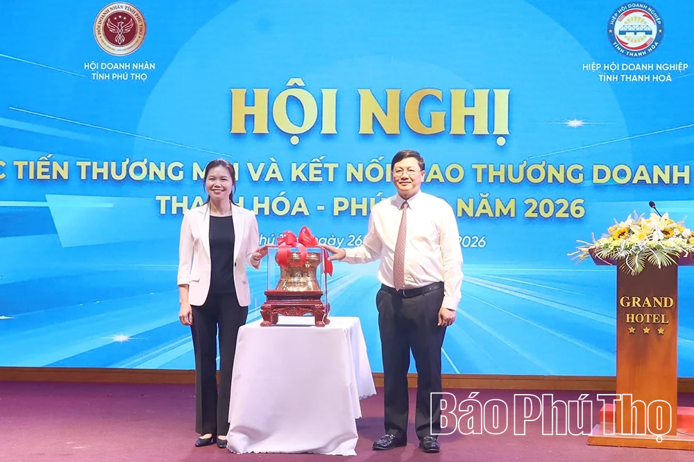 Xúc tiến thương mại và kết nối giao thương doanh nghiệp Thanh Hóa - Phú Thọ